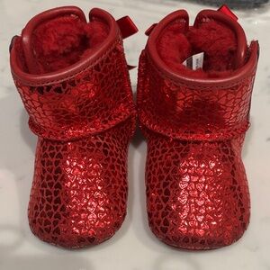 Ugg girls Jesse bow II gel hearts booties